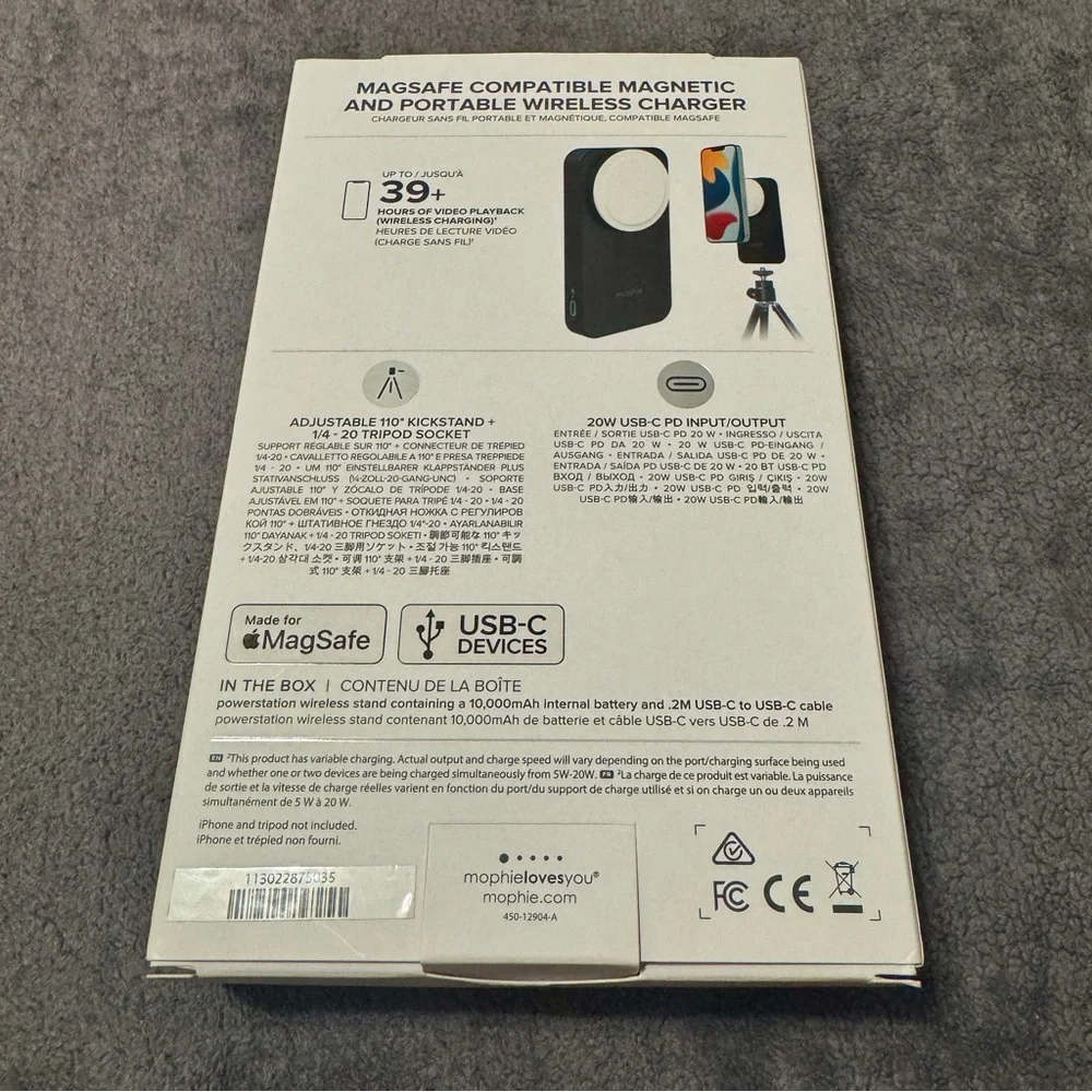 Mophie Powerstation Wireless Stand With MagSafe